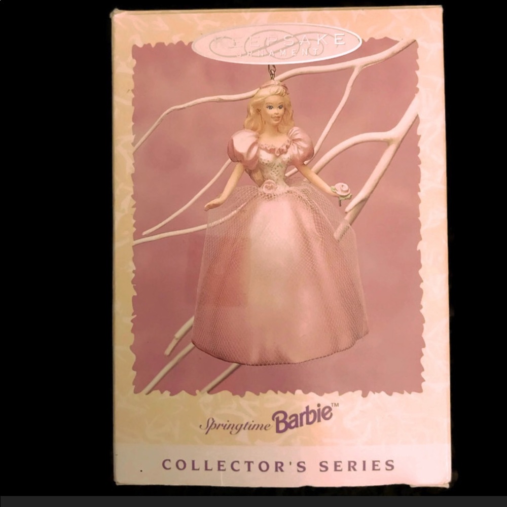 Hallmark Springtime Barbie Ornament Keepsake